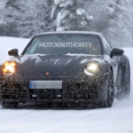 Шпионские снимки Porsche 911 2024 года выпуска